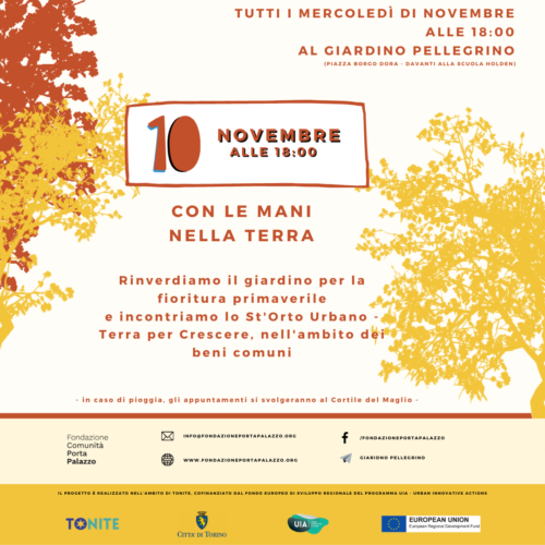 10 novembre al Giardino