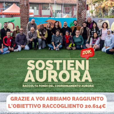 Sostieni Aurora: obiettivo raggiunto